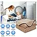 EASELAND Soft King Size Blanket All Season Warm Fuzzy Microplush Lightweight Thermal Fleece Blankets for Couch Bed Sofa,90x108 Inches,Camel