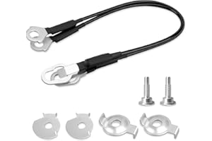 Hulyxayfave 2 PCS Tailgate Support Cable Fit for Ford F-150 2004-2014 Lincoln Mark LT 2006-2008, 24 1/2 Inch Tailgate Lift Support Cable, Replace 4L3Z-5443052-AA