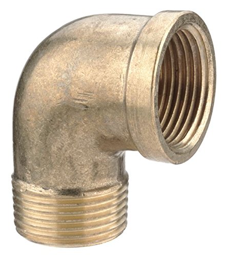 3/4" Brass Male to Female Threaded Elbow