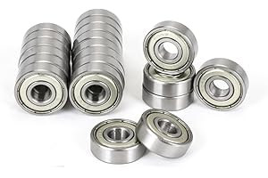 High Speed Miniature Deep Groove Ball Bearings(2x7x3.5 ZZ,5Pcs)
