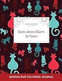 Image de Adult Coloring Journal: Gam-Anon/Gam-A-Teen (Safari Illustrations, Cats)