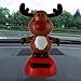 Solar Powered Dancing Toys Swinging Lovely Panda Bobble Dancer Toy Car Decor Gessppo (B)