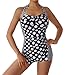 Bloom's Outlet Monroe Halter Neck Boyleg One Piece Monokini swimsuit Beachwear