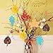 Happy Fall Party Decorations Colorful Magic Color Scratch Fall Leaves For Autumn Harvest Birthday Thanksgiving Party Supplies-40 Pack