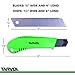 Box Cutter Utility Knife (3 PACK) - Premium Grade Strength - Retractable Snap Off Blades - Perfect Hobby Knife for Cutting Cardboard, Boxes, and More!