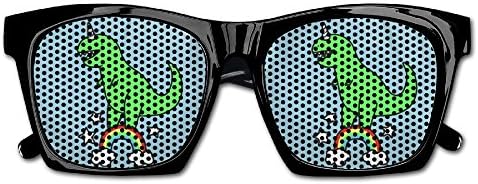 Xing Stars Colorful Summer Unisex Cartoon Unicorn Dinosaur Rainbow Fashion Party Costume Sunglasses