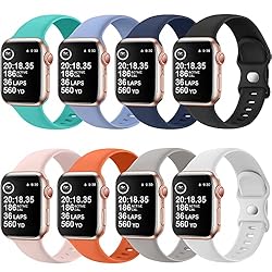 OriBear 8 Pack Watch Bands Compatible with Apple