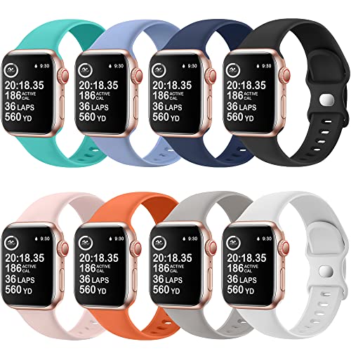 OriBear 8 Pack Watch Bands Compatible with Apple