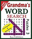 Grandma's Word Search Puzzles 3 (Volume 3) by J S Lubandi