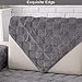 Deep Dream Couch Cover, Sectional Couch Covers, Sofa Covers for 3 Cushion Couch, Couch Cover for Dogs Pets Kids Recliner Loveseat L Shaped, Anti-Slip Sofa Covers 36 x 63 Inch - Dark Grey(Only 1 piece)