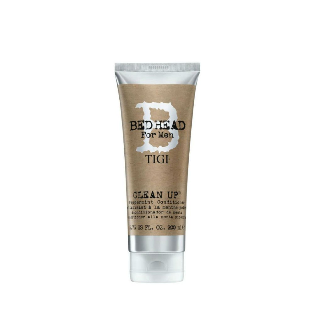 Bed Head for Men by TIGI - Clean Up Mens Daily Conditioner - Ideal for Normal Hair - 200 ml