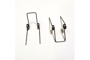jiuxinyun 2pcs Double Torsion Spring 1.2 Wire Diameter 8mm Outside D Rotating Spring X12