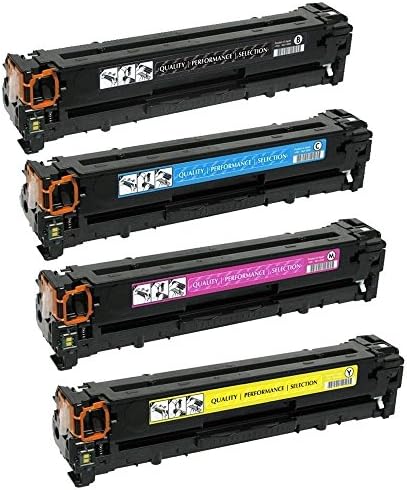 Global Cartridges Remanufactured Toner Cartridge Replacement for HP 304A (Black,Cyan,Magenta,Yellow, 4-Pack)