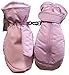 N'Ice Caps Kids Thinsulate Waterproof Easy On Zip-Up Reflector Winter Mittens
