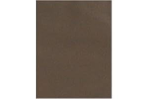 LUXPaper 8.5" x 11" Cardstock | Letter Size | Chocolate Brown | 100lb. Cover (183lb. Text) | 50 Qty