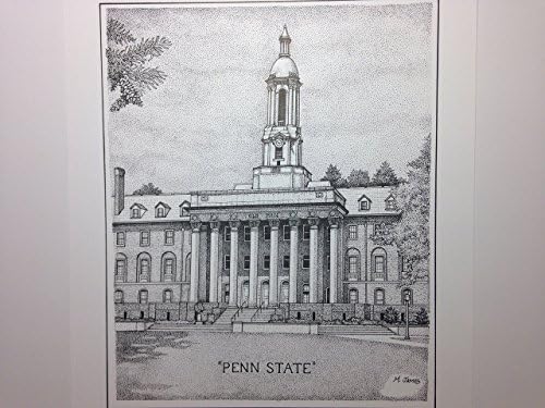 Penn State - "Old Main" 8"x10" pen and ink print