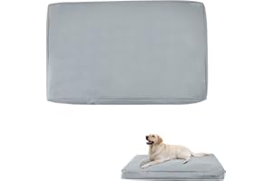 JRAIYBZ Dog Bed Cover,Dog Bed Covers Replacement Washable,Bed Cover for Dogs, Reusable Dog Bed Liner with Zipper,Removable Pet Bed Mattress Protector Cover.Dog Bedding Supplier (XL)