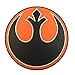 Glow Dark Rebel Alliance Star Wars GITD PVC Rubber 3D Velcro Patch