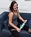Extra Cushion Grip Muscle Cellulite Massage Roller Ball Stick for Back, Legs, Feet, Neck, Abs - Premium Fascia Fat Remover, Myofascial Release Massager Pliable Balls Relieve Deep Tissue Pain.