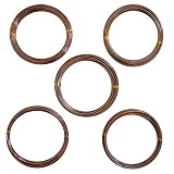 Anodized Aluminum Bonsai Training Wire 5-Size Starter Set - 1.0mm, 1.5mm, 2.0mm, 2.5mm, 3.0mm (147 feet Total) - Choose Your Color (5 Sizes, Brown)