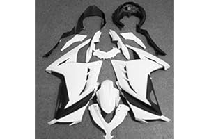 ZXMT Motorcycle Fairing Kit Unpainted Fairings for Kawasaki NINJA 300 EX300 EX300A EX300B 2013-2017/Ninja250 2013-2015(17Pcs)