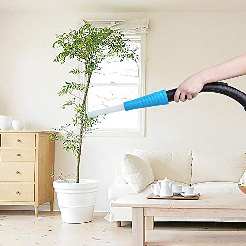 PetOde Universal Dusty Brush Vacuum Attachment Dust Cleaning Sweeper Vacuum Duster Attachment with Universal Adapter Flexible Tiny Tubes Dust Daddy