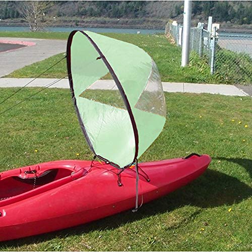 Daxin Foldable Kayak Sails Airkayaks Foldable Kayak Wind Sails for Surfing, Boating