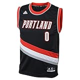 Damian Lillard Portland Trail Blazers Adidas NBA Replica Youth Jersey - Black