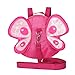 EPLAZA Butterfly Baby Walking Safety Harness Reins Toddler Child Strap Backpack Kid (Rose Red Backpack)