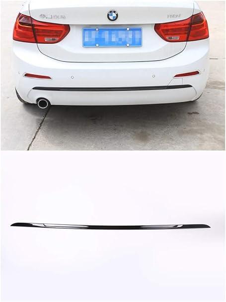Amazon Bmw 17セクション Bmw1シリーズセダンエディション 後部ロアバー装飾ストリップ Bmw1シリーズアクセサリー おしゃれ Abs 明るい黒 シフトレバー 車 バイク