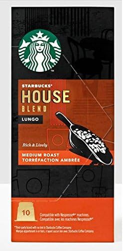 Starbucks House Blend Espresso 10 Capsules Nespresso