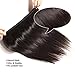 Donmily 10A Brazilian Straight Hair 3pcs/lot 100% Unprocessed Virgin Natural Hair Remy Human Hair Bundles 95-100g/pc(16 18 20, Natural color)