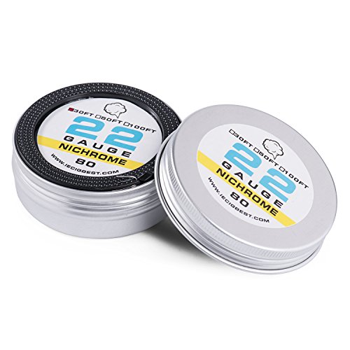 Nichrome 80 - 30 ft 22 Gauge AWG Resistance Wire 0.64mm 22g 30' (Other, 22awg)