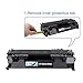 LxTek Compatible Toner Cartridge Replacement for HP 80A CF280A 80X CF280X CE505A to use with Laserjet Pro 400 M401dne M401dn M401dw M401n, Laserjet Pro 400 MFP M425dn M425dw M425 Printer, 2 Black