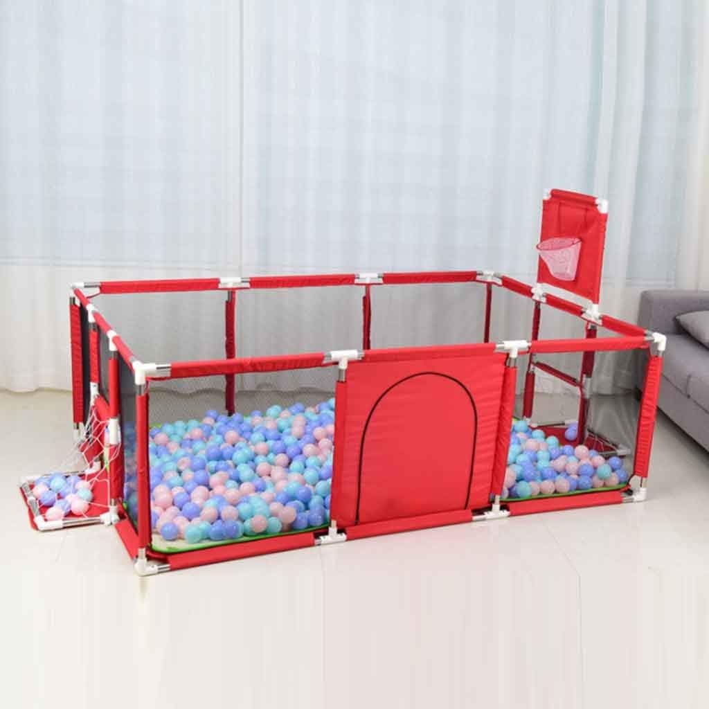 Baby Playpen and Ball Pit Set for Indoor Baby & Toddler Safety Play Area Gate