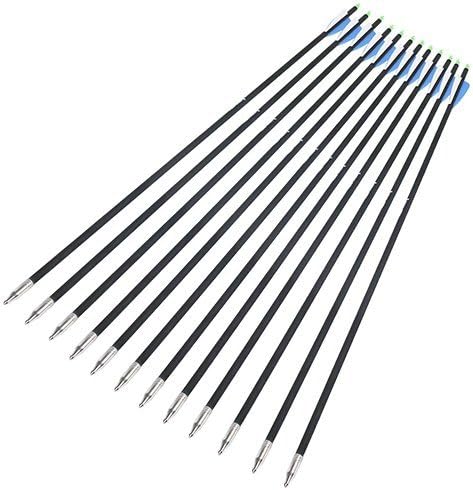 Posch Archery 30'' Carbon Practice Arrows (Field Tip) - 12 Pack