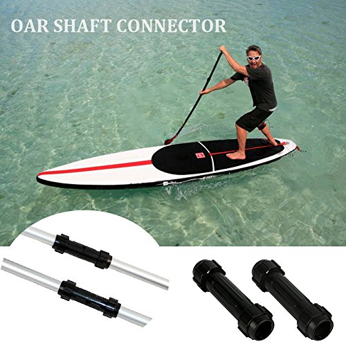 Echeer Paddle Oars Shaft Connector for Aluminum Oar of PVC inflatable boat Fishing Boat Kayak Canoe - Thumbnail 2
