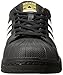 adidas Originals mens Superstar Sneaker, Core Black/White/Core Black, 10.5 US