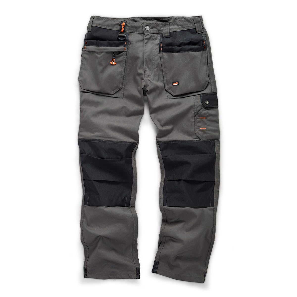 Scruffs Worker Plus Graphite Grey Work Trousers (32" Waist Short Leg) โ image 1