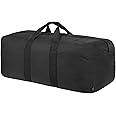 Vorspack Extra Large Duffle Bag for Travel - 250L Duffel Bag for Men Gear Bag for Storage Foldable Weekender Bag for Overnight Camping - Black