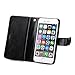 Joopapa iPhone 6 Plus Case, Luxury Fashion Pu Leather Magnet Wallet Credit Card Holder Flip Case Cover with Built-in 9 Card Slots for iPhone 6 Plus 5.5