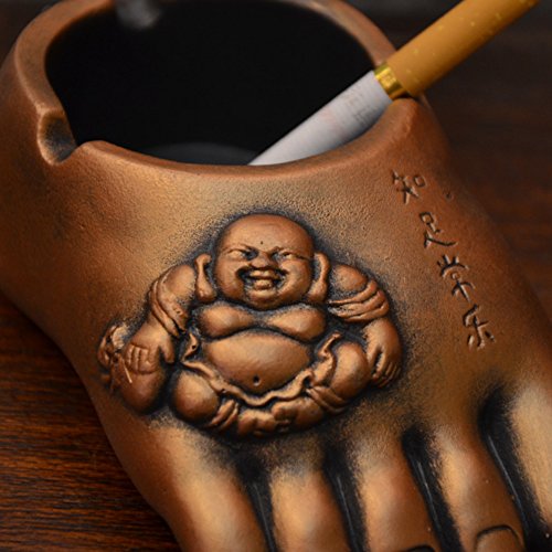 Xï¼†M Cement ashtray, Hotel folklore, Ashtrays for cigarettes outdoors smokeless Ashtray handmade-A 14x8x5cm(6x3x2)