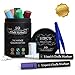 HBCY Creations Liquid Chalk Markers Set -10 Pastel Colored Non-Toxic Erasable Chalkboard Markers -for Chalk Boards, Glass, Labels & Windows! 5 Extra Chisel & Bullet Tips, Tweezers & Chalk Pen Holder!
