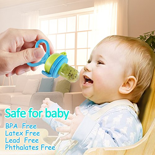 image for Accmor Baby Fresh Food Feeder | Silicone Fresh food nibbler Pacifier |
