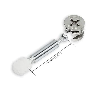 30 Packs Furniture Cam Fitting with 