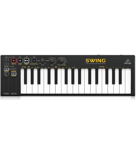 Amazon.com: Behringer SWING 32-Key USB MIDI Controller Keyboard