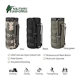 Sports Water Bottles Pouch Bag Tactical Molle Water Bottle Pouch Military Drawstring Water Bottle Holder Mesh Water Bottle Carrier