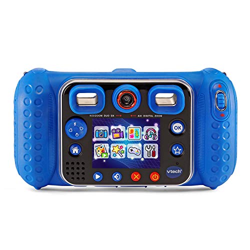 VTech KidiZoom Duo DX Digital Selfie Camera with MP3 Player, Blue