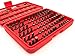 Bastex 100pc Security Bit Set Torx Star Tamper Screws Hex Key Phillips Slotted Tri Wing