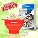The Original Microwave Popcorn Popper, Silicone Popcorn Maker Collapsible Bowl, BPA Free, Hot Air Popcorn Maker - Free e-Book Include